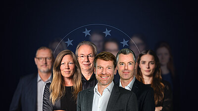 LANCOM-Geschäftsführung, Gründer und Team, gemeinsam für digitale Souveränität in Europa.